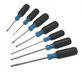 IDEAL Industries 35-1298 7-Piece Cushioned-Grip Screwdriver Set-