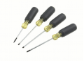 IDEAL Industries 35-1301 4-Piece Mini Cushioned-Grip Electronics Screwdriver Set-