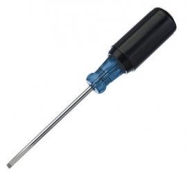 IDEAL Industries 35-184 Cabinet Tip Screwdriver, 3/16&quot; x 4&quot;-