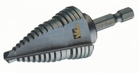 IDEAL Industries 35-523 Quick-Change Step Drill Bit, &amp;frac14; to 1-&amp;frac18;&amp;quot;-
