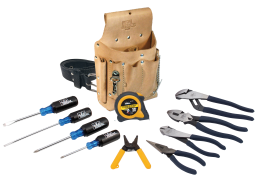 IDEAL Industries 35-5805 Dipped-Grip Tool Set, 12-piece-