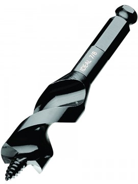 IDEAL Industries 35-866 Mini Utility Bit Auger, 4-&amp;frac34;&amp;quot;, &amp;frac78;&amp;quot;-