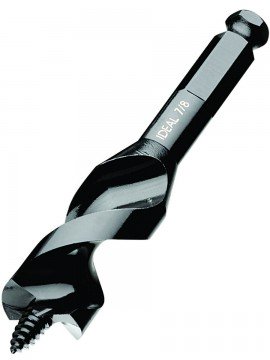 IDEAL Industries 35-866 Mini Utility Bit Auger, 4-&amp;frac34;&amp;quot;, &amp;frac78;&amp;quot;-