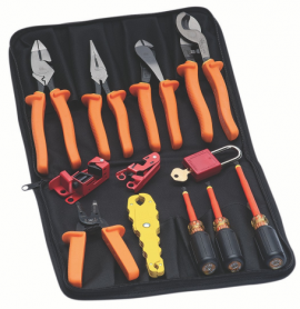 IDEAL Industries 35-9100 Basic Insulated Tool Kit, 12-piece-