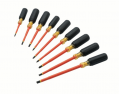 IDEAL Industries 35-9103 Insulated Screwdriver Kit, 9-piece-