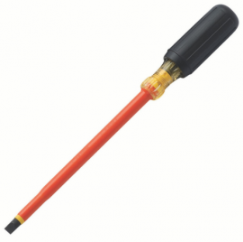 IDEAL Industries 35-9168 Slotted Insulated Screwdriver, &amp;frac38; x 8&amp;quot;-