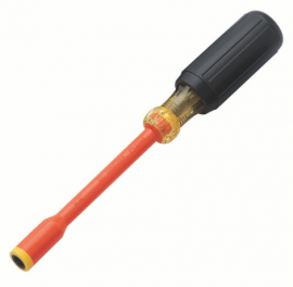 IDEAL Industries 35-9292 Insulated Nut Driver, &lt;sup&gt;5&lt;/sup&gt;&amp;frasl;&lt;sub&gt;16&lt;/sub&gt; x 5&amp;quot;-