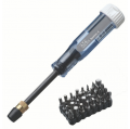 IDEAL Industries 35-934 Quick Change Screwdriver with standard bits, 33-piece-