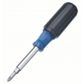IDEAL Industries 35-949 Multi-Bit Screwdriver and Nut Driver, 6-in-1-