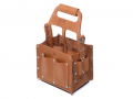IDEAL Industries 35-969 Tuff-Tote&lt;small&gt;&lt;sup&gt;&amp;reg;&lt;/sup&gt;&lt;/small&gt; Tool Carrier with strap, premium leather-