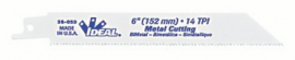 IDEAL Industries 36-060 Reciprocating Blade Metal Cutting, 8", 18 tpi, 5-pack-