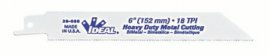 IDEAL Industries 36-086 Reciprocating Blade Heavy-Duty Metal Cutting, 8", 10/14 tpi, 2-pack-