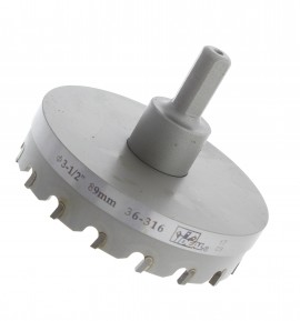 IDEAL Industries 36-316 TKO&amp;trade; Carbide-Tipped Hole Cutter, 3-&amp;frac12;&amp;quot;-