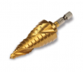 IDEAL Industries 36-704 Spiral Step Bit #5, 1/4 to 1&quot;-