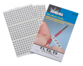 IDEAL Industries 44-107 Wire Marker Booklet, assortment T1, T2, T3, 150-pack each-