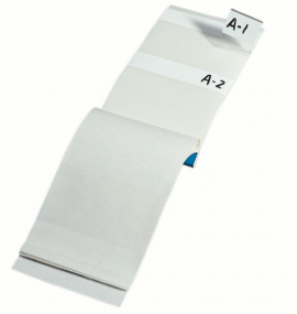 IDEAL Industries 44-152 Write-On Wire Marker Booklet, 1 x 5"-