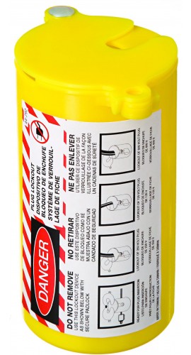 IDEAL Industries 44-792 Plug Lockout, 3"-