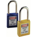 IDEAL Industries 44-918 Safety Lockout Padlock with key retention, 1.5", yellow-