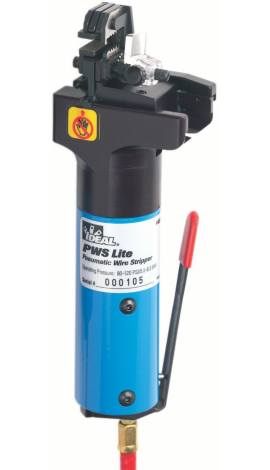 IDEAL Industries 45-600 Lite Pneumatic Wire Stripper with custom Stripmaster blades, 16 to 30 AWG-