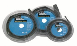 IDEAL Industries 46-608 Thermo-Shrink Thin-Wall Heat Shrink, 4' length, 1/2" ID-