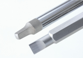 IDEAL Industries 78-0103 Double-Ended Bit Slotted, 1/4&quot; x square #2-