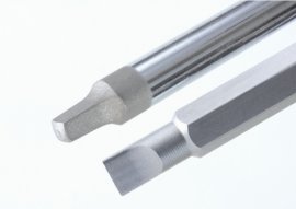 IDEAL Industries 78-0103 Double-Ended Bit Slotted, 1/4" x square #2-