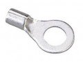 IDEAL Industries 83-0331 Non-Insulated Ring Terminal, 12 to 10 AWG, #8 stud, 25-pack-