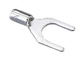 IDEAL Industries 83-6171 Non-Insulated Spade Terminals, 16 to 14 AWG, #10 stud, 25-pack-