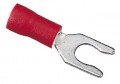 IDEAL Industries 83-7031 Vinyl Insulated Snap Spade Terminals, 22 to 18 AWG, #10 stud, 25-pack-