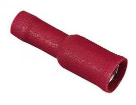 IDEAL Industries 83-8101 Vinyl Fully-Insulated Receptacle Disconnect, 22 to 18 AWG, 25-pack-