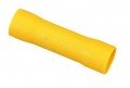 IDEAL Industries 83-9301 Vinyl Insulated Butt Splice, yellow, 12 to 10 AWG, 25-pack-