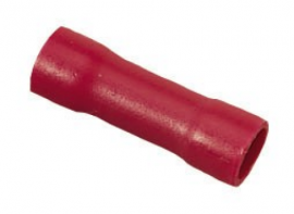 IDEAL Industries 83-9351 Vinyl Insulated Parallel Splice, red, 22 to 18 AWG, 25-pack-