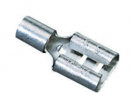 IDEAL Industries 83-9451 Non-Insulated Female Disconnects, 16 to 14 AWG, 0.187&quot;, 25-pack-