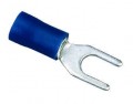 IDEAL Industries 84-7161 Vinyl Insulated Spade Terminal, 16 to 14 AWG, #8 Stud, 1000 packs-