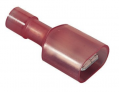 IDEAL Industries 84-9911 Nylon Fully-Insulated Male Disconnect, 22 yo 18 AWG, 500-pack-