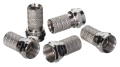 IDEAL Industries 85-039 RG-6 F Twist-on Connectors, 50-pack-
