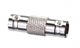 IDEAL Industries 85-075 75 &amp;Omega; BNC Female-to-Female Splice Adapter, 3 GHz, 2-pack-