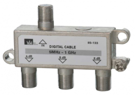 IDEAL Industries 85-133 3-Way Cable TV/General Purpose Splitter, 1 GHz-