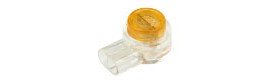 IDEAL Industries 86-950 IDC Jellybean Connectors, 2-wire, UY yellow, 100-pack-