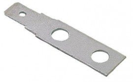 IDEAL Industries 89-414 Quick Connects for terminal strips 89-200/89-400, flat-none, 0.25" tab, 10-pack-