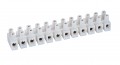 IDEAL Industries 89-608B Barrier Strips, 12-circuit, 100-pack-