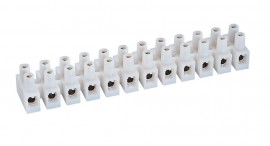 IDEAL Industries 89-612B Barrier Strip, 12 Circuit, 100-packs-