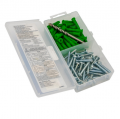 IDEAL Industries 90-054 Flange Anchor Kit, green, 14-16, #14 x 1-1/2" Screws-