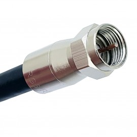 IDEAL Industries 92-640 Z6F F Compression Connectors RG6/6QF, fast and simple, 25-packs-