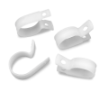 IDEAL Industries IT1000CCL2-C Cable Clamps, 1 x 1/2&quot;, natural nylon, #10, 100-pack-