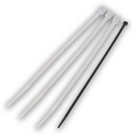 IDEAL Industries IT3I-C 11&amp;quot; Cable Tie for 40 lbs tensile strength, natural, 100-bag-