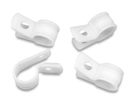 IDEAL Industries IT500CCL2-C Cable Clamp for #10 screw, natural, 1/2 x 1/2&amp;quot;,100-bag-