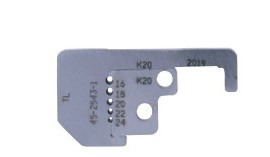 IDEAL Industries LB-913 Die-Type Blade for the Custom Stripmaster&amp;reg; Lite wire stripper, 22 to 26 AWG, general purpose-
