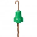 IDEAL Industries WGR-1 WingTwist&lt;small&gt;&lt;sup&gt;&amp;reg;&lt;/sup&gt;&lt;/small&gt; WGR Grounding Connector, green, 50-box-