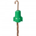 IDEAL Industries WGR-B WingTwist<small><sup>&amp;reg;</sup></small> WGR Grounding Connector, green, 250-bag-